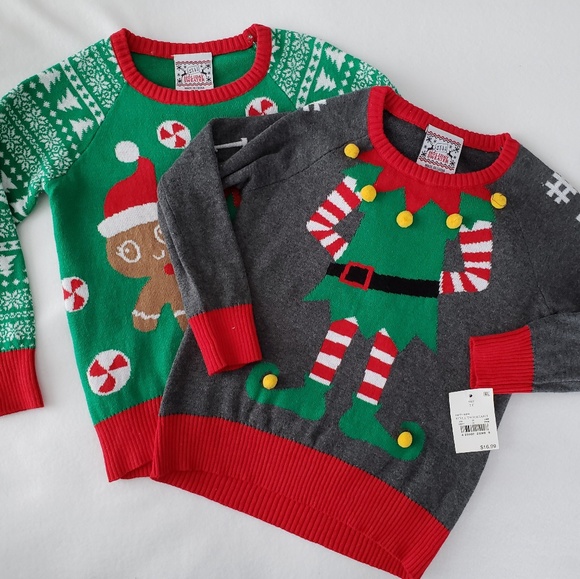 carter's ugly christmas sweater